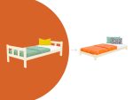Kinderbed FENCE van hout met twee hoofdeinden - Afbeelding 3