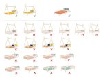 CHANGE set om een tipi bed om te bouwen naar een eenpersoonsbed - Afbeelding 4
