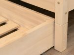 Houten BUDDY onderbedlade op wieltjes met lattenbodem - Afbeelding 11