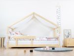 Luchtig mousseline dak voor kinderbed met zijbescherming - Afbeelding 4