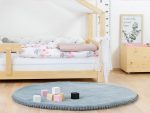 Luchtig mousseline dak voor kinderbed met zijbescherming - Afbeelding 7