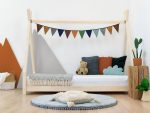 NAKANA tipi kinderbed van hout - Afbeelding 2