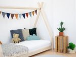 NAKANA tipi kinderbed van hout - Afbeelding 4