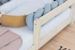 Tipi kinderbed NAKANA van hout met vaste veiligheidsbarrière - Afbeelding 3