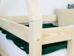Tipi kinderbed NAKANA van hout met vaste veiligheidsbarrière - Afbeelding 4