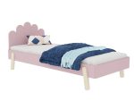 NOVA kinderbed, eenpersoons, met gebogen hoofdeinde 90x200 cm in Scandinavisch design - Afbeelding 4