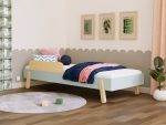 NOVA kinder eenpersoonsbed met zijwand 90x200cm in Scandinavisch design - Afbeelding 3
