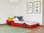 Kinderbed SPEEDY in de vorm van een Formule 1-auto van massief hout - Afbeelding 8