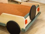 Autobed SAFARI in jeepmorm van massief hout 80x160 cm - Afbeelding 6