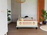 Autobed SAFARI in jeepmorm van massief hout 80x160 cm - Afbeelding 5