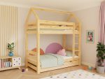 Stapelbed ALPY met ladder – 90x200 cm