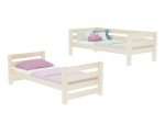 Stapelbed huisje ALPY met zijdelingse opbergtrap – 90x200 cm - Afbeelding 4
