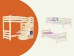Houten stapelbed ATLAS met vooraan geplaatste opbergtrap - Afbeelding 3