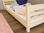 Laag kinderbed BOBY van hout met hoofd- en voeteneinde - Afbeelding 3