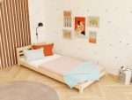 Laag kinderbed NODY met hoofdeinde