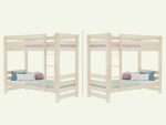 Stapelbed voor kinderen ATLAS - massief hout 90x200 cm - Afbeelding 11